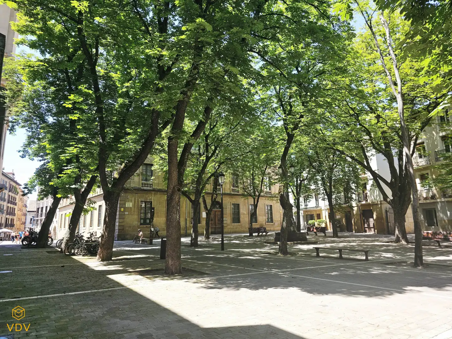 Exterior view of Apartments for sale in  Pamplona / Iruña  with Heating, Parquet flooring and Furnished