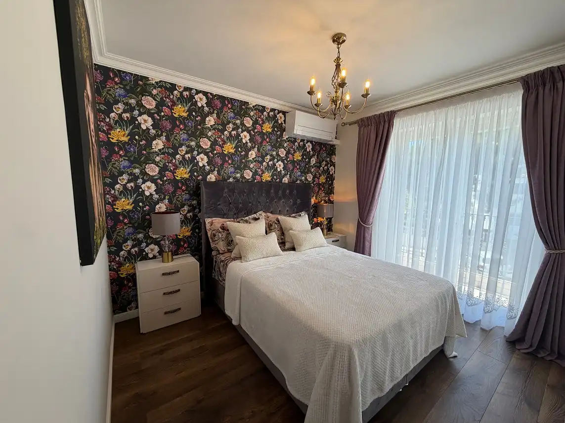 Schlafzimmer von Haus oder Chalet zum Verkauf in Santa Pola mit Klimaanlage, Privatgarten und Möbliert