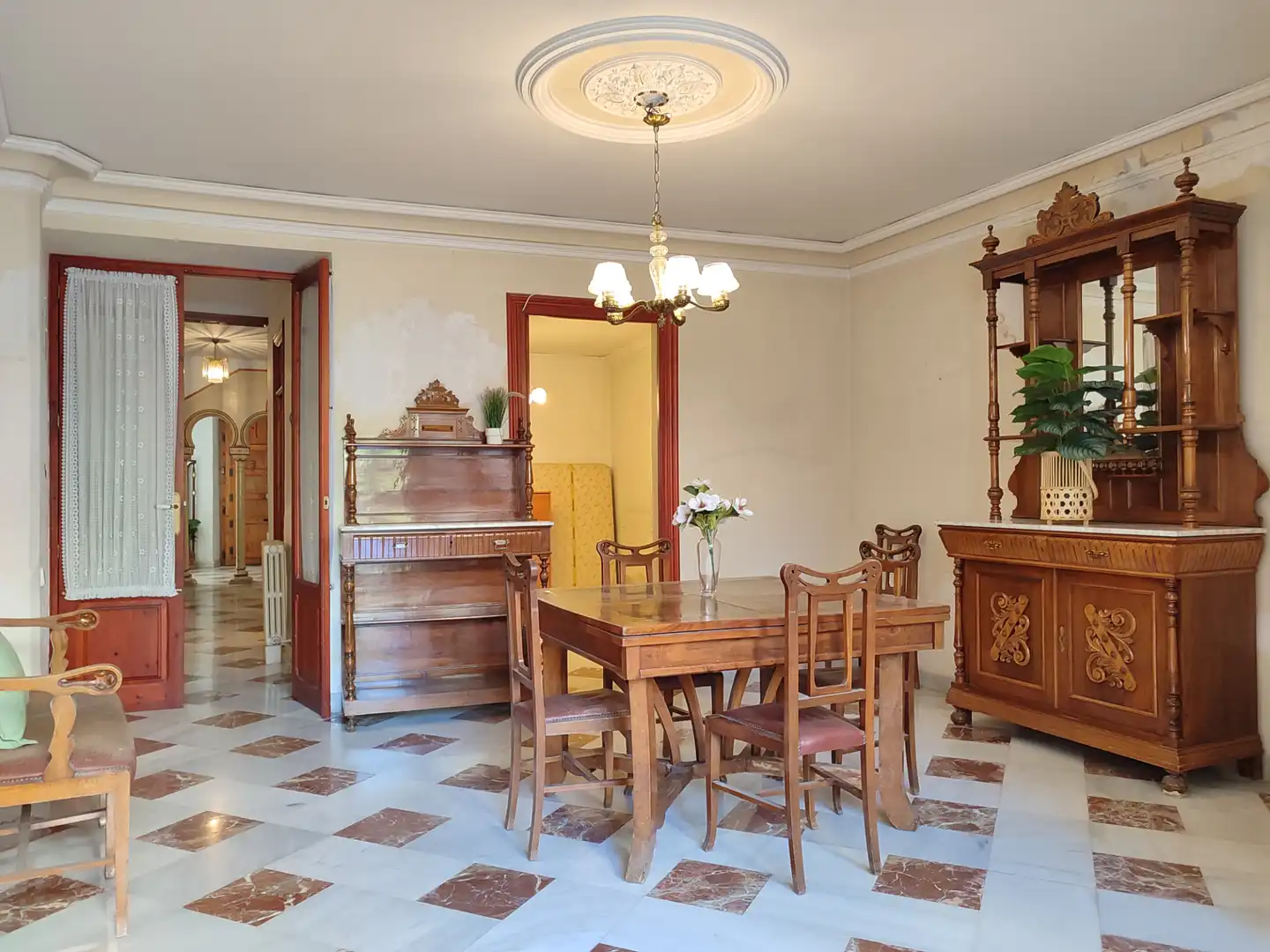 Dining room of Houses for sale in Aspe  with Air Conditioner, Heating and Private garden