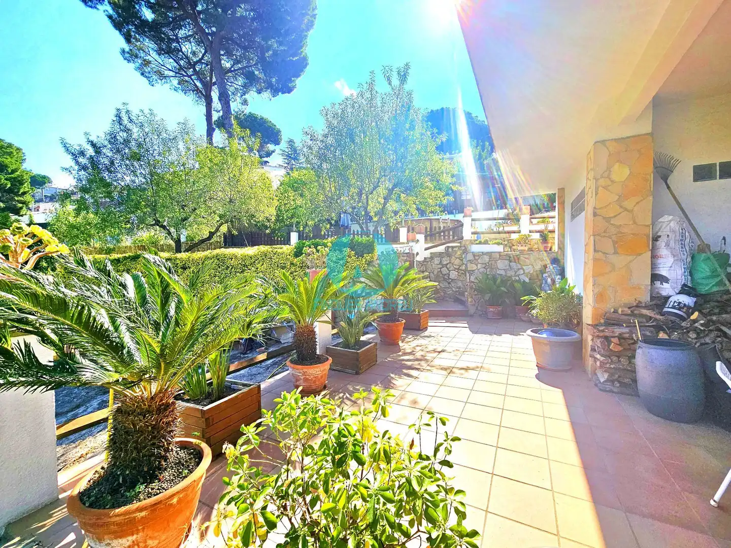 Jardí de Casa o xalet en venda en Dosrius amb Aire condicionat, Jardí privat i Terrassa