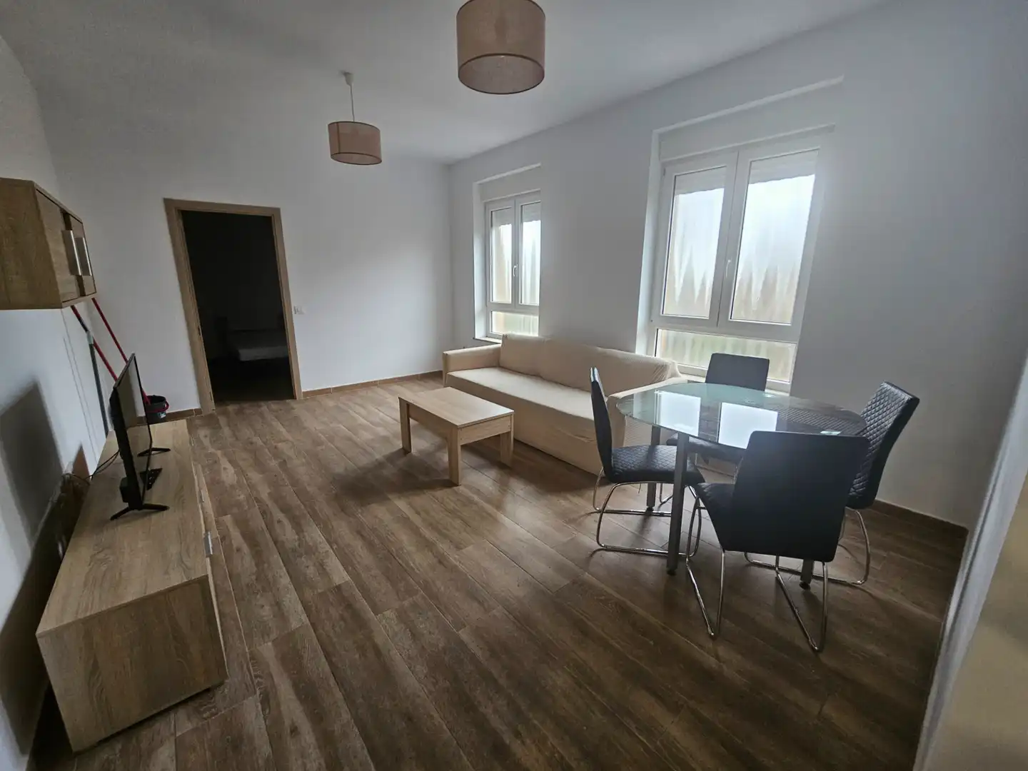 Wohnzimmer von Wohnungen zur Miete in Cáceres mit Möbliert