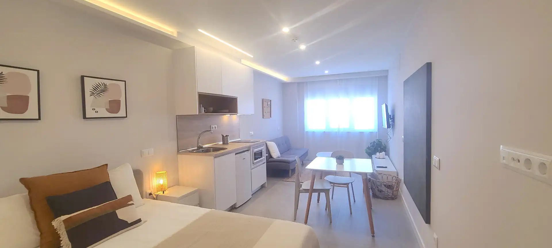 Habitación de Loft de alquiler en Madrid con Aire acondicionado, Calefacción y Amueblado