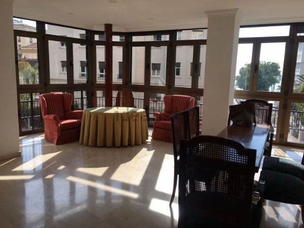 Menjador de Pis en venda en Málaga Capital amb Terrassa