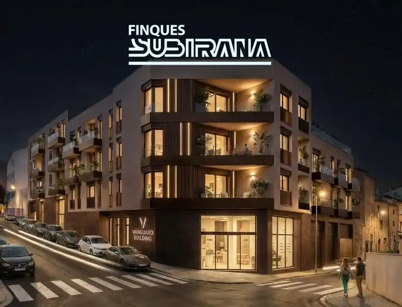 Vista exterior de Piso en venta en Igualada con Terraza, Trastero y Balcón