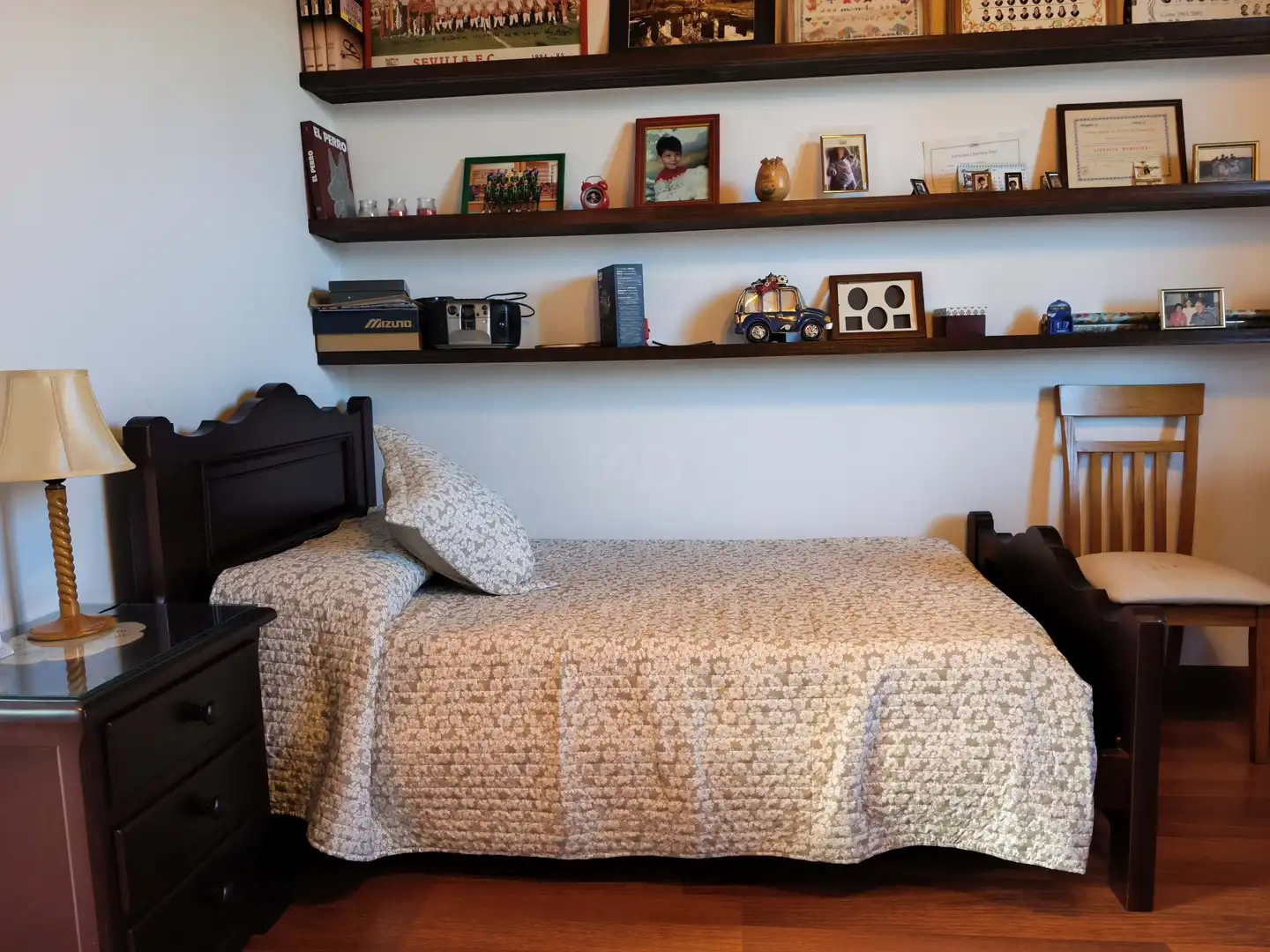 Schlafzimmer von Country house zum Verkauf in Pedrera mit Heizung und Schwimmbad