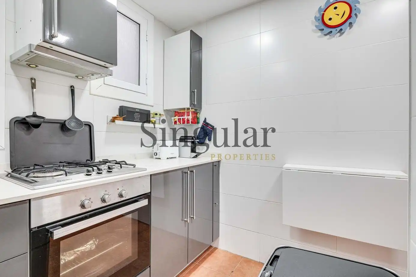 Cocina de Piso en venta en Barcelona con Aire acondicionado, Calefacción y Balcón