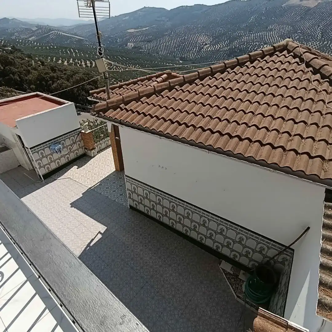 Terraza de Finca rústica en venta en Iznájar con Aire acondicionado, Calefacción y Jardín privado