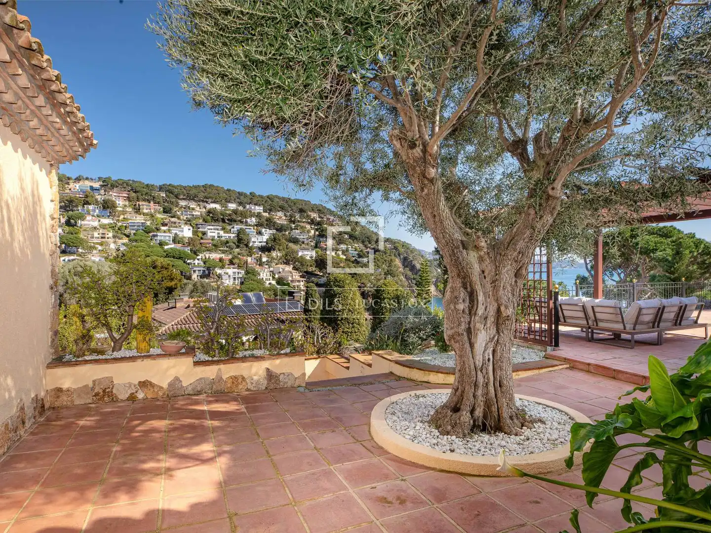 Terraza de Casa o chalet en venta en Blanes con Aire acondicionado, Calefacción y Jardín privado