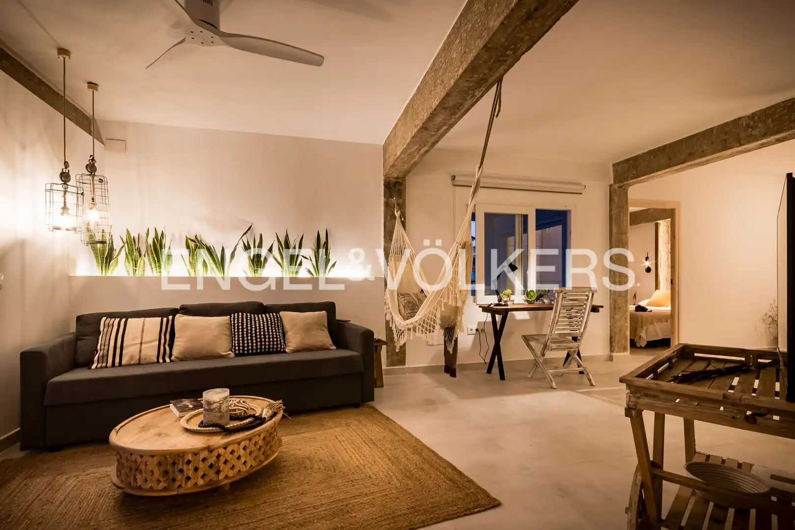 Living room of Flat for sale in Jávea / Xàbia  with Air Conditioner, Heating and Terrace