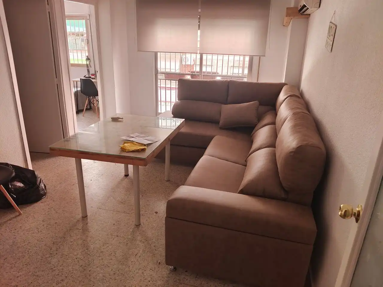 Wohnzimmer von Wohnung zur Miete in Granada mit Möbliert, Ofen und Waschmaschine