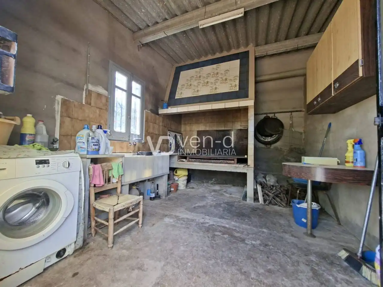 Cocina de Casa o chalet en venta en Enguera con Aire acondicionado, Calefacción y Jardín privado