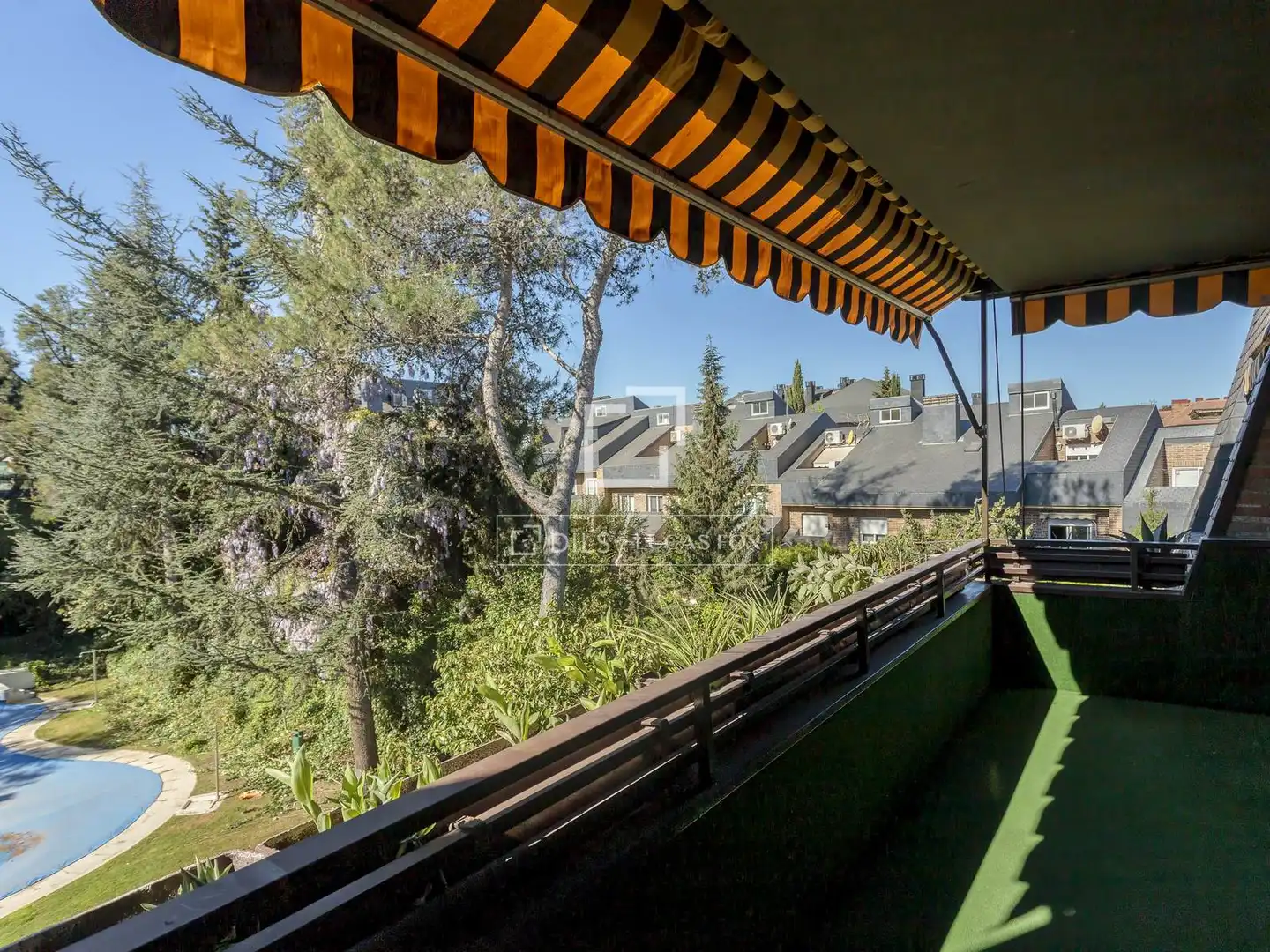 Terrace of Flat for rent in Majadahonda  with Air Conditioner, Heating and Parquet flooring