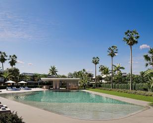 Swimming pool of Flat for sale in Casares  with Air Conditioner, Heating and Private garden