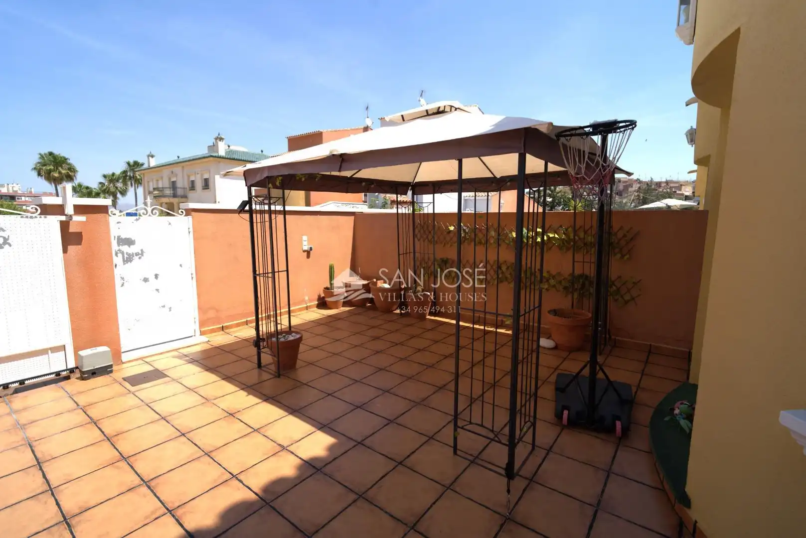 Terrace of Detached homes for sale in Aspe  with Air Conditioner, Heating and Private garden