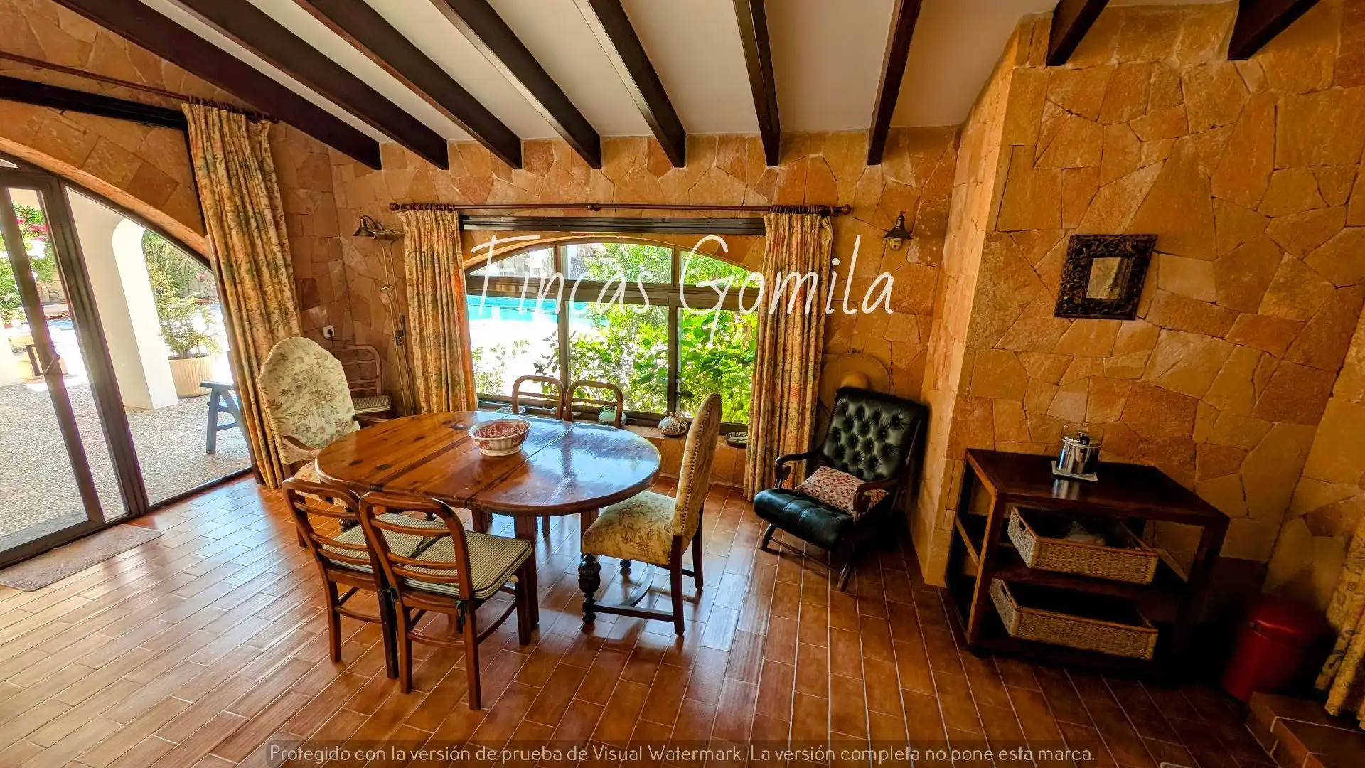Comedor de Casa o chalet en venta en Sant Lluís con Aire acondicionado, Calefacción y Jardín privado