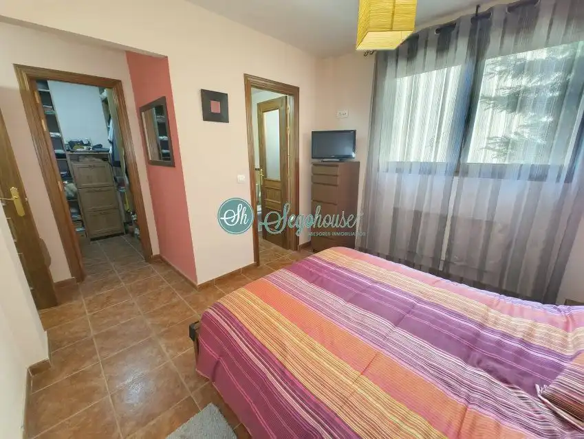 Habitación de Casa o chalet en venta en San Cristóbal de Segovia con Calefacción, Jardín privado y Terraza