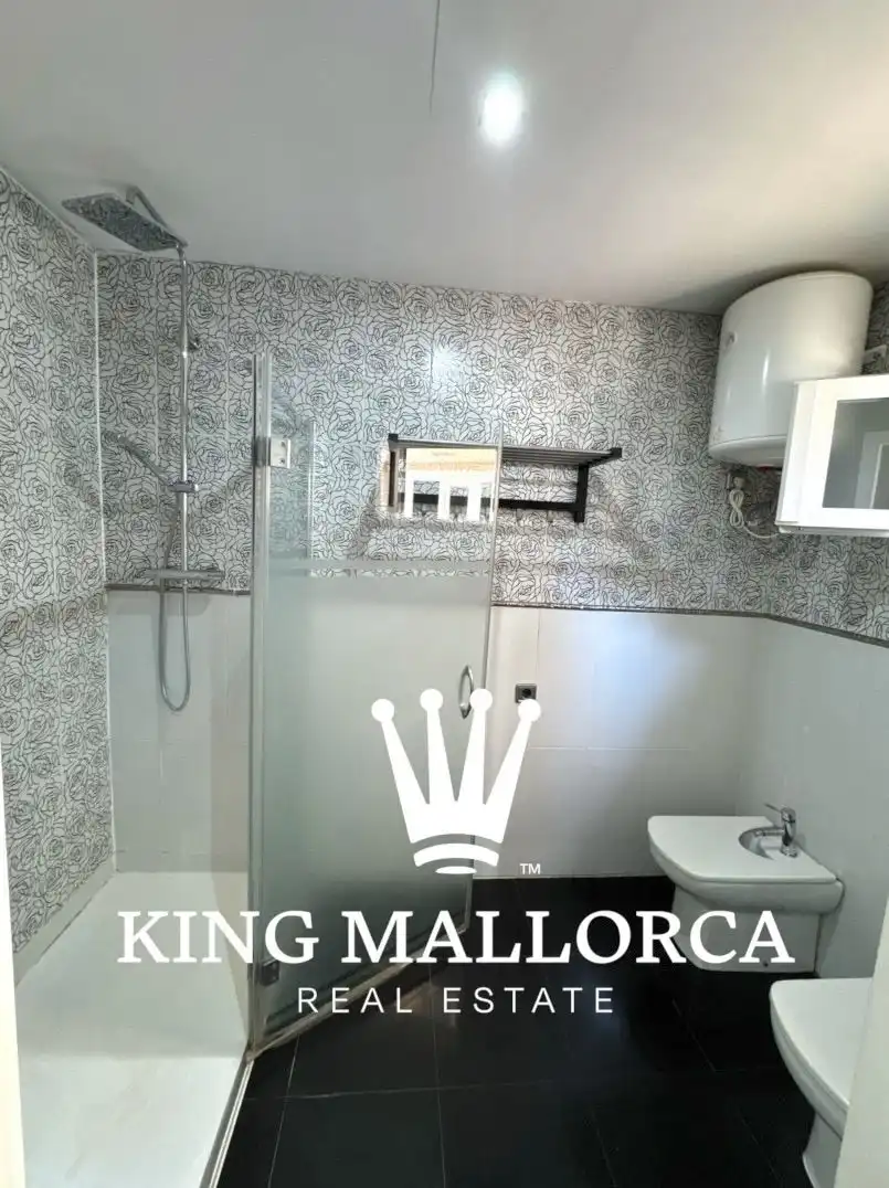 Bany de Apartament en venda en  Palma de Mallorca amb Aire condicionat, Calefacció i Terrassa