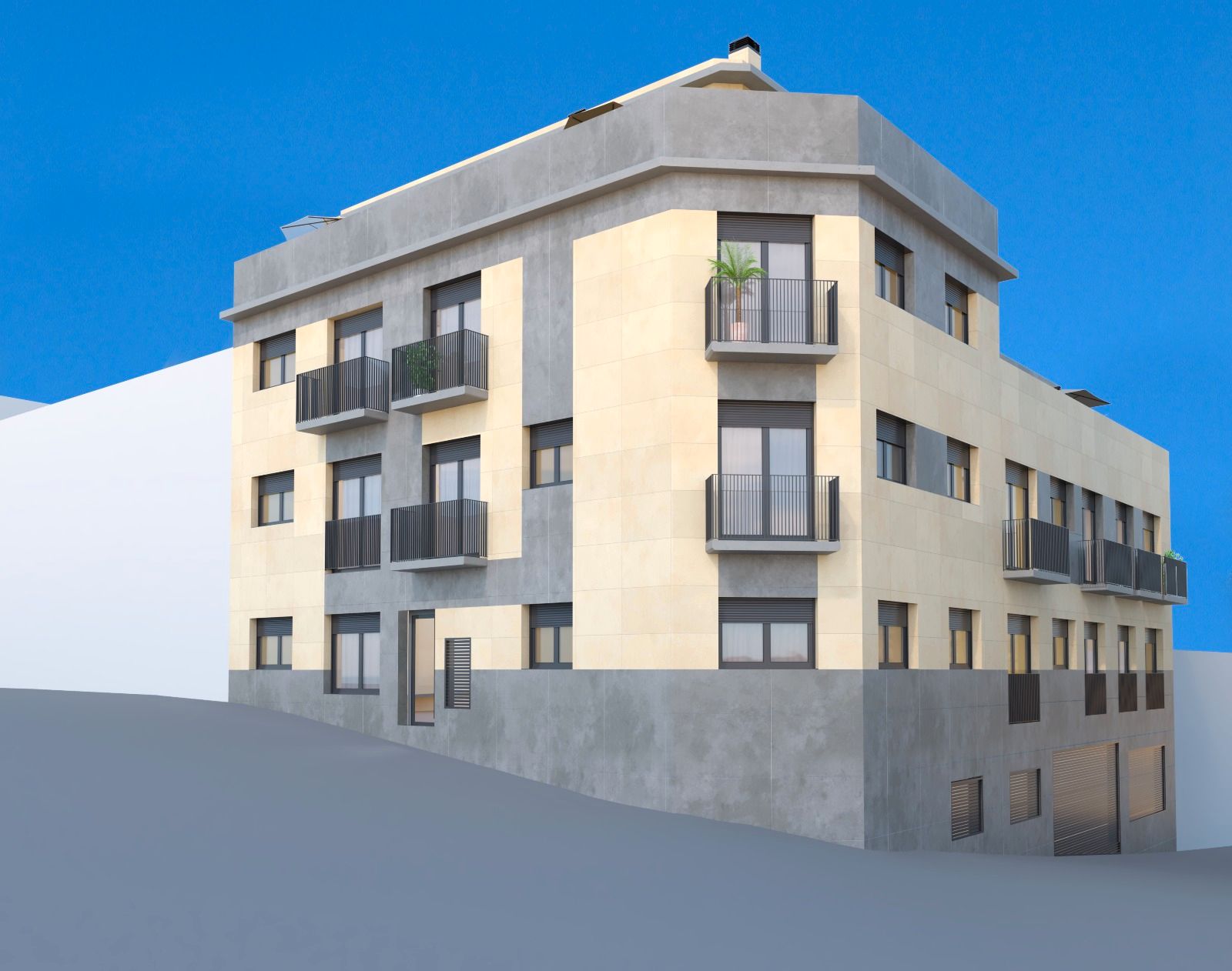 Vista exterior de Pis en venda en Blanes amb Aire condicionat i Calefacció