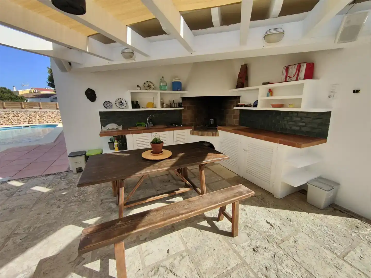 Cocina de Casa o chalet en venta en Ciutadella de Menorca con Aire acondicionado y Piscina