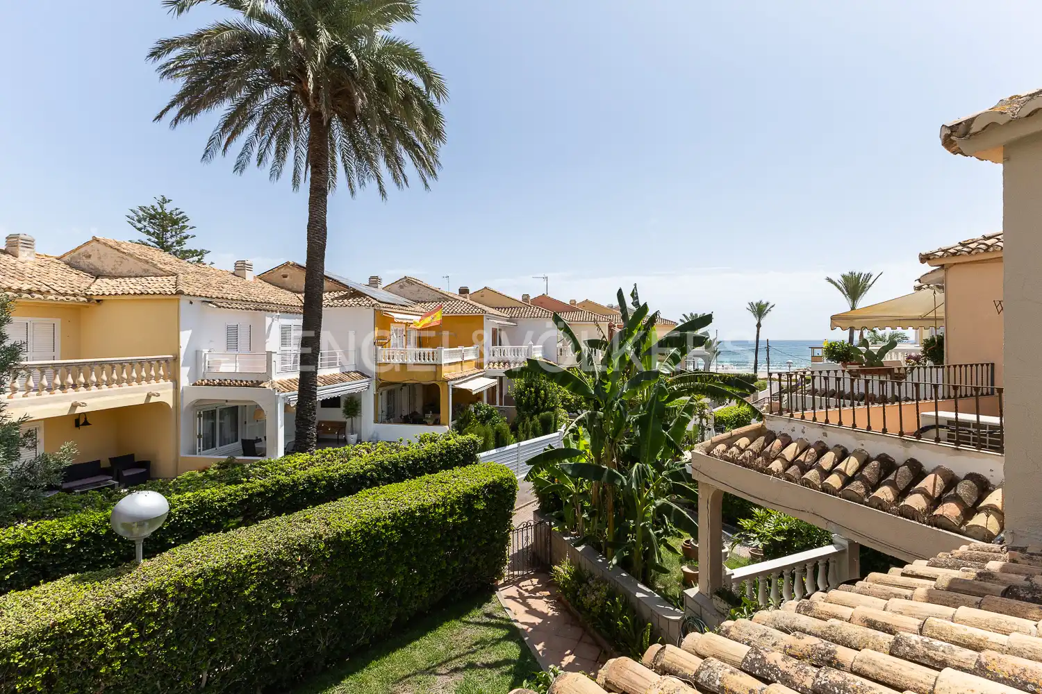 Exterior view of Houses for sale in El Puig de Santa Maria  with Air Conditioner, Heating and Private garden