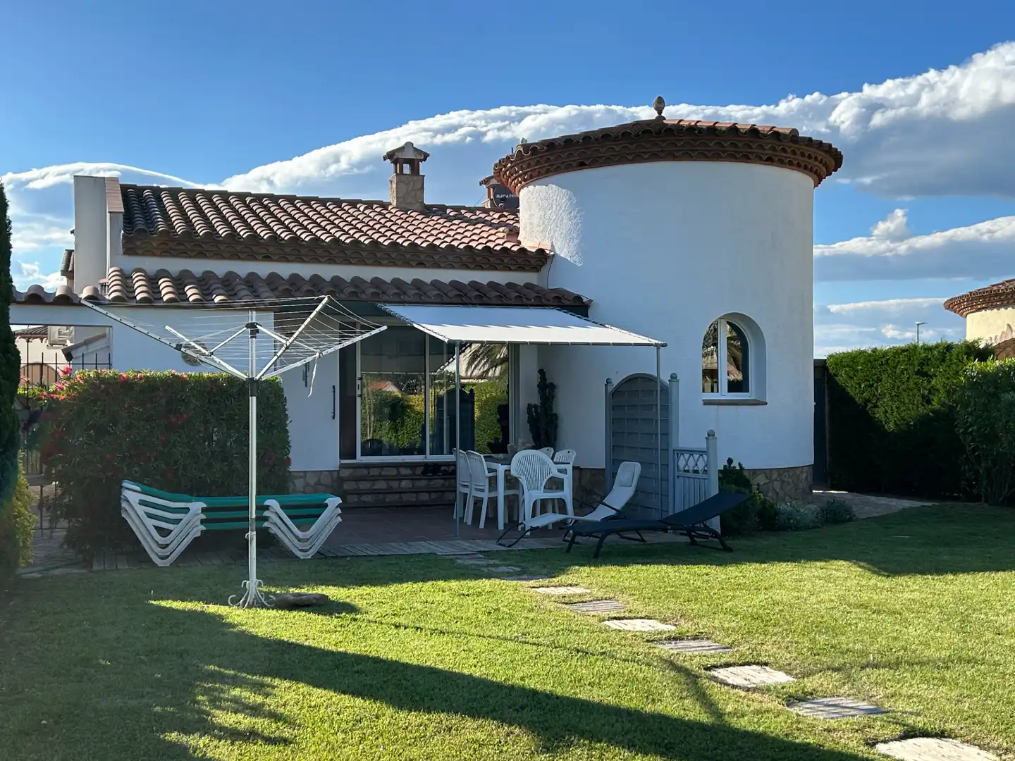 Jardín de Casa adosada en venta en Torroella de Fluvià con Aire acondicionado, Calefacción y Jardín privado