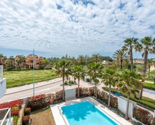 Garden of Attic for sale in Marbella  with Air Conditioner, Terrace and Swimming Pool