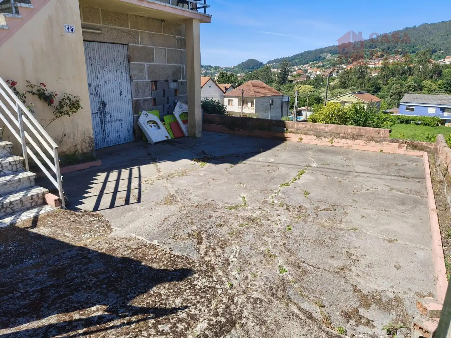 Parking de Casa o chalet en venta en Moaña con Calefacción, Terraza y Amueblado