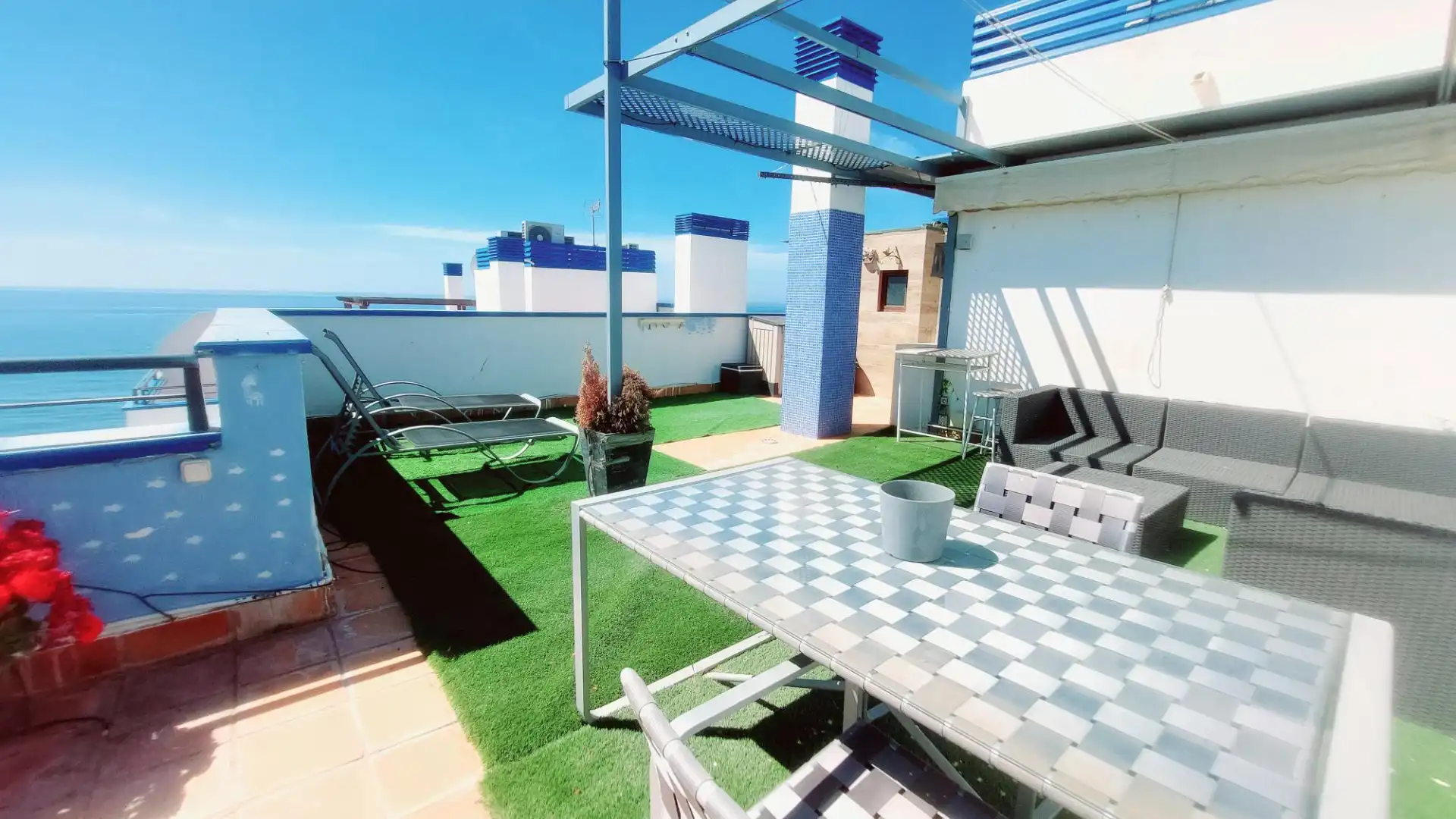 Terraza de Dúplex en venta en Torrox con Aire acondicionado, Calefacción y Terraza