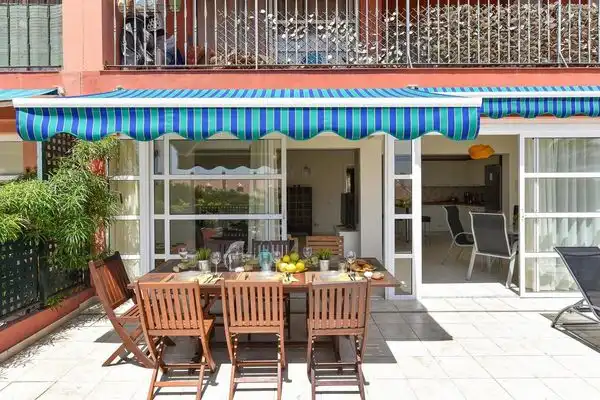 Terrace of Flat for sale in San Bartolomé de Tirajana  with Air Conditioner and Community pool