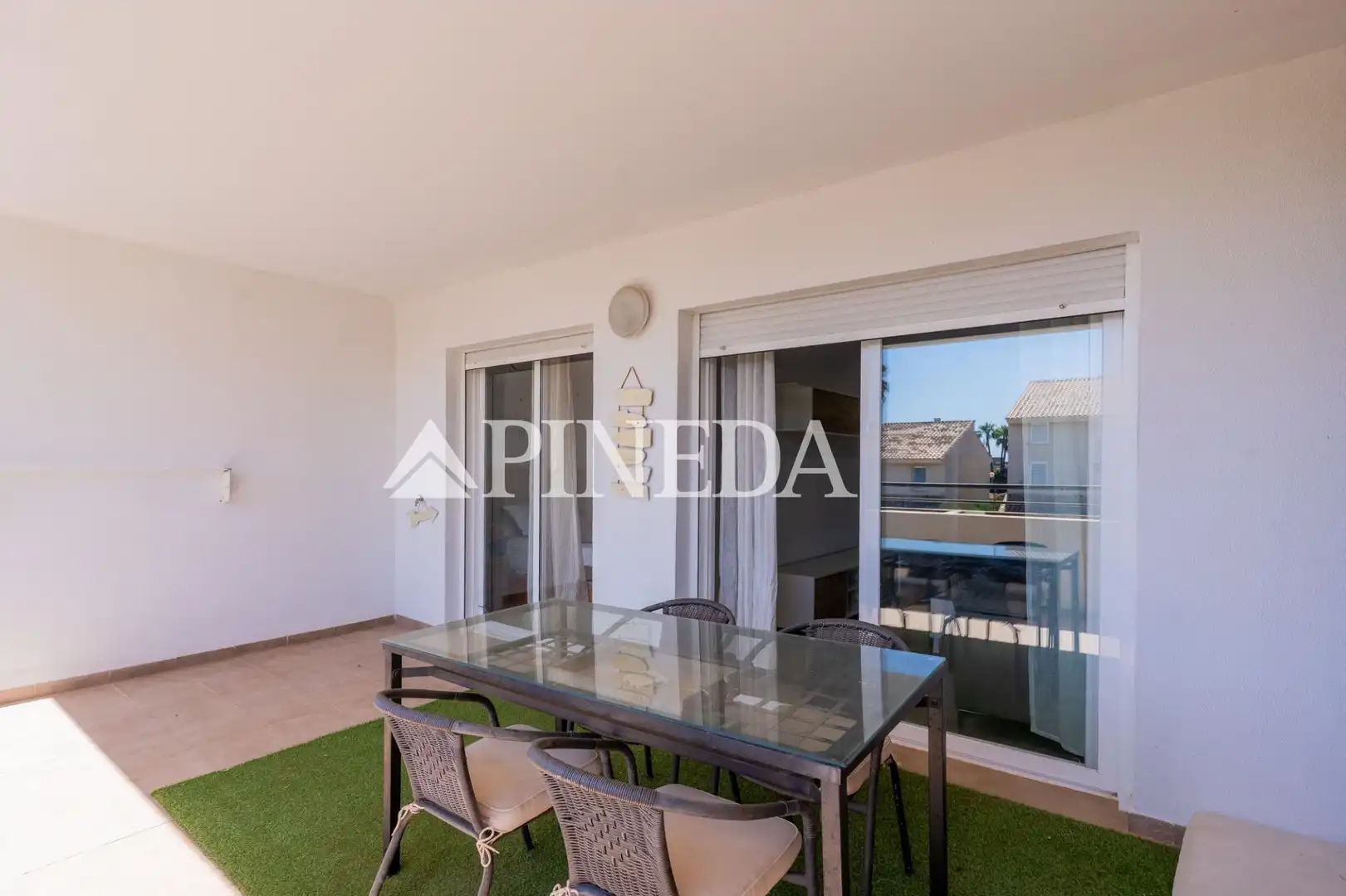 Terrassa de Apartament de lloguer en Puçol amb Terrassa, Moblat i Piscina comunitària