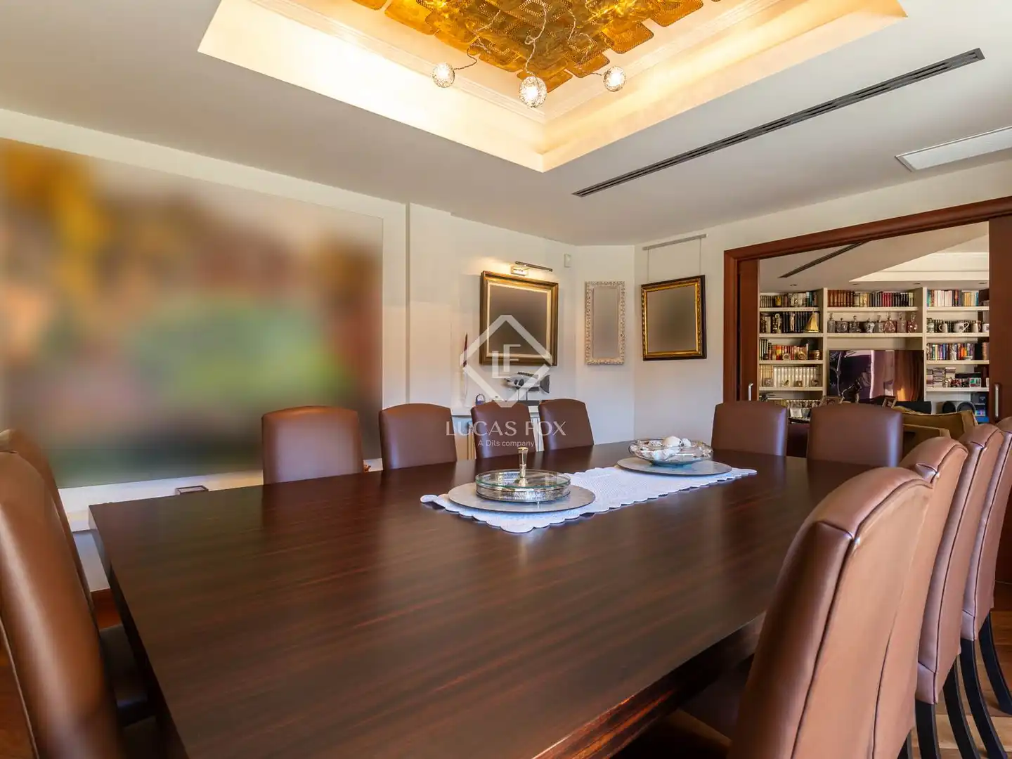 Comedor de Casa o chalet en venta en Sant Cugat del Vallès con Aire acondicionado, Calefacción y Jardín privado