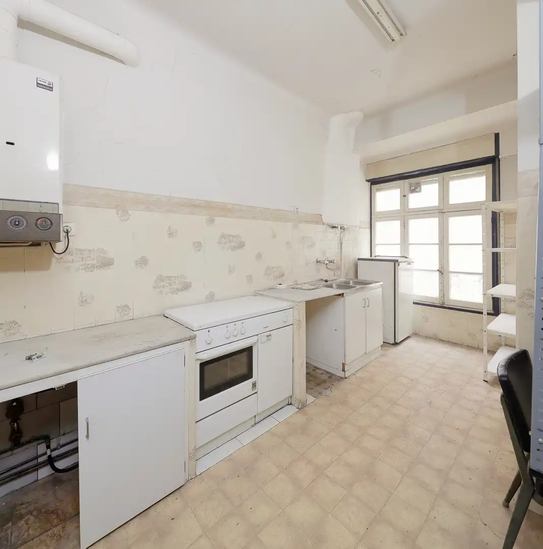 Cocina de Piso en venta en Gijón  con Calefacción, Parquet y Trastero