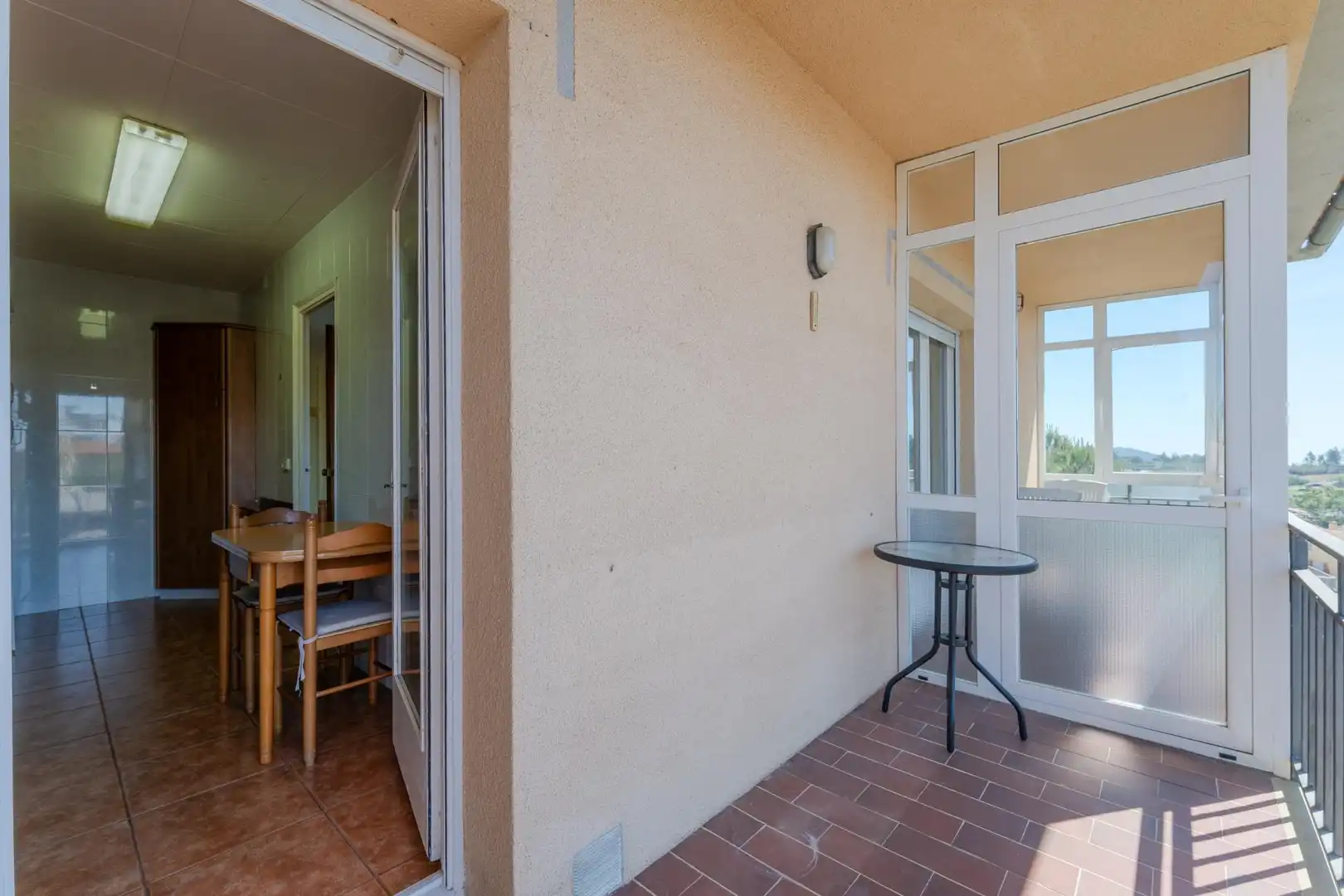 Balcony of Houses for sale in Sant Hilari Sacalm  with Heating, Private garden and Terrace