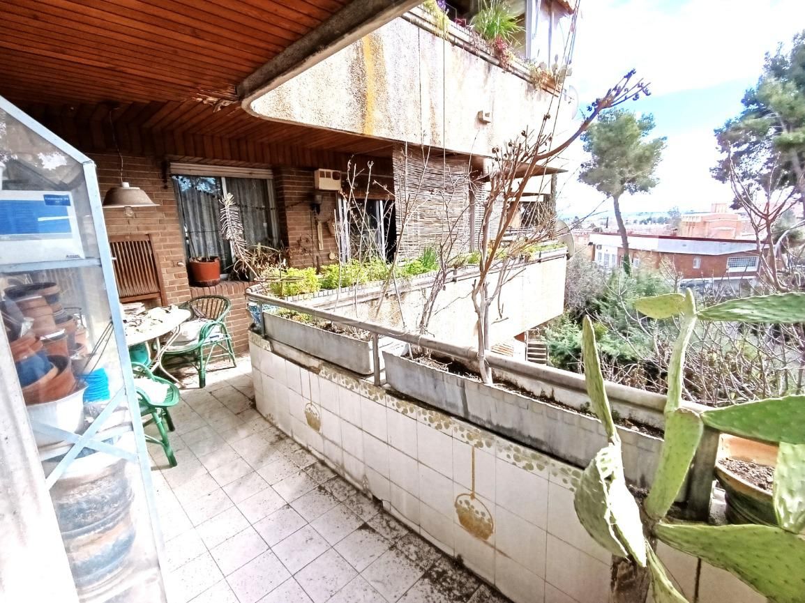 Terrace of Flat for sale in  Madrid Capital  with Heating