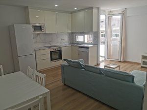 Vista exterior de Pis de lloguer en Las Palmas de Gran Canaria amb Moblat i Balcó