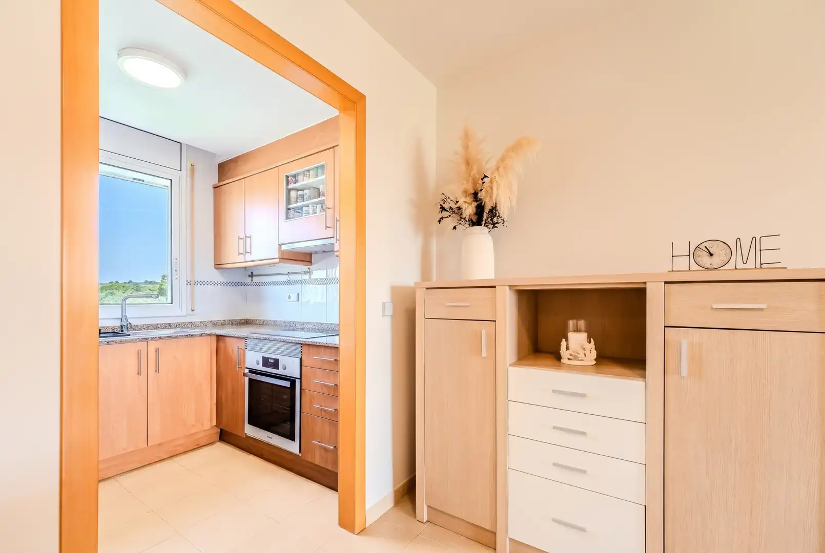 Cocina de Piso en venta en L'Ampolla con Aire acondicionado, Calefacción y Jardín privado