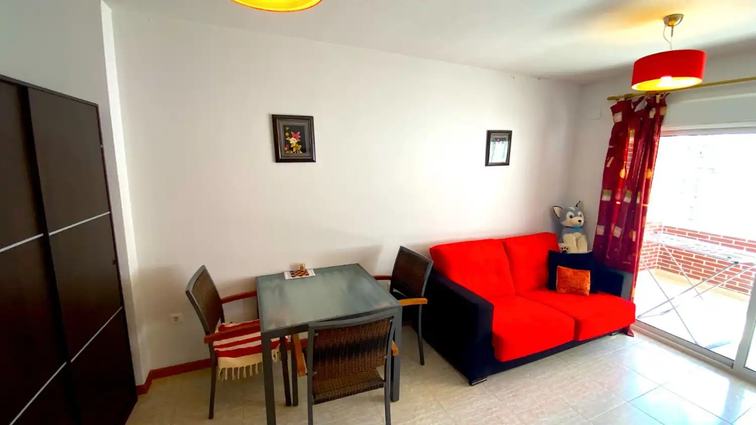 Sala d'estar de Apartament en venda en Villajoyosa / La Vila Joiosa amb Aire condicionat, Calefacció i Terrassa