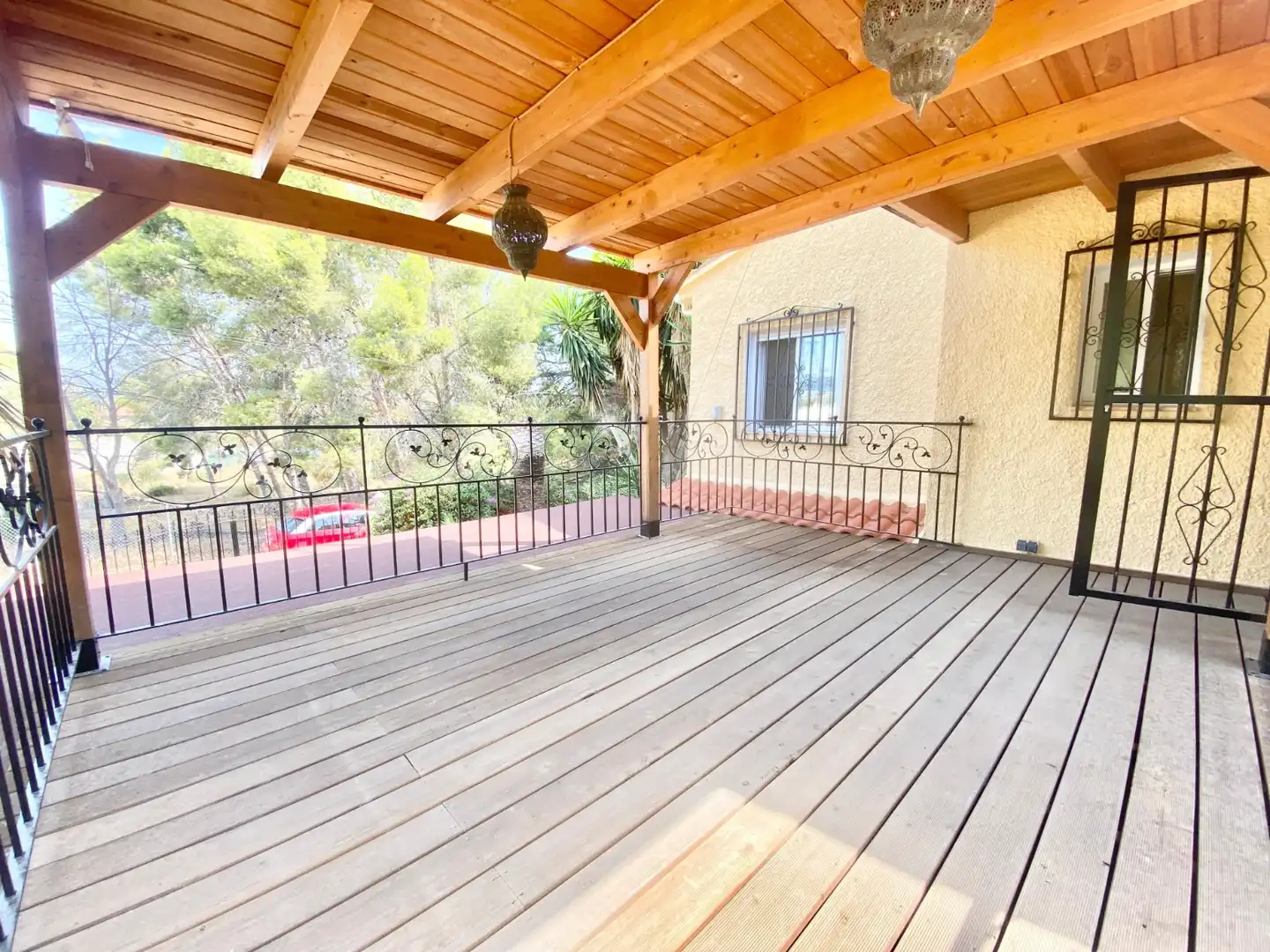 Terraza de Casa o chalet de alquiler en L'Alfàs del Pi con Aire acondicionado, Calefacción y Jardín privado
