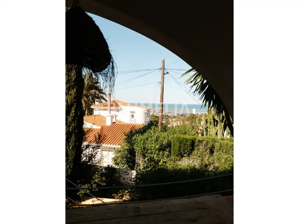 Exterior view of Houses for sale in Dénia  with Air Conditioner, Private garden and Terrace