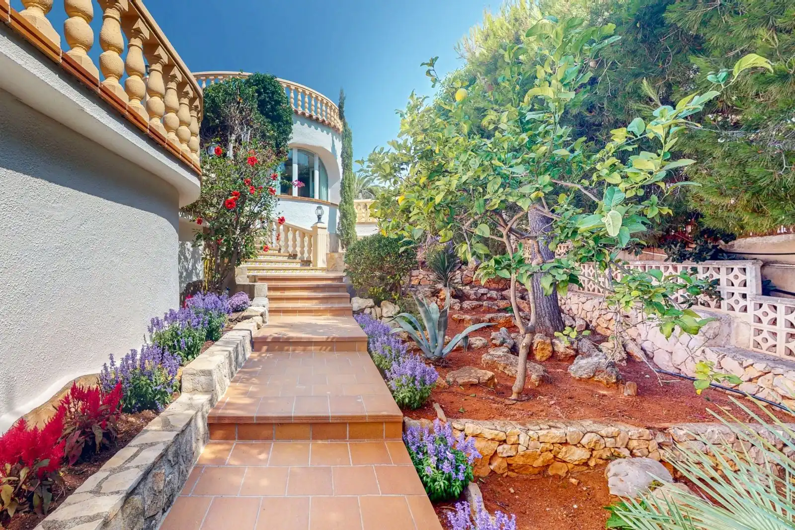 Jardí de Casa o xalet en venda en Jávea / Xàbia amb Aire condicionat, Calefacció i Terrassa