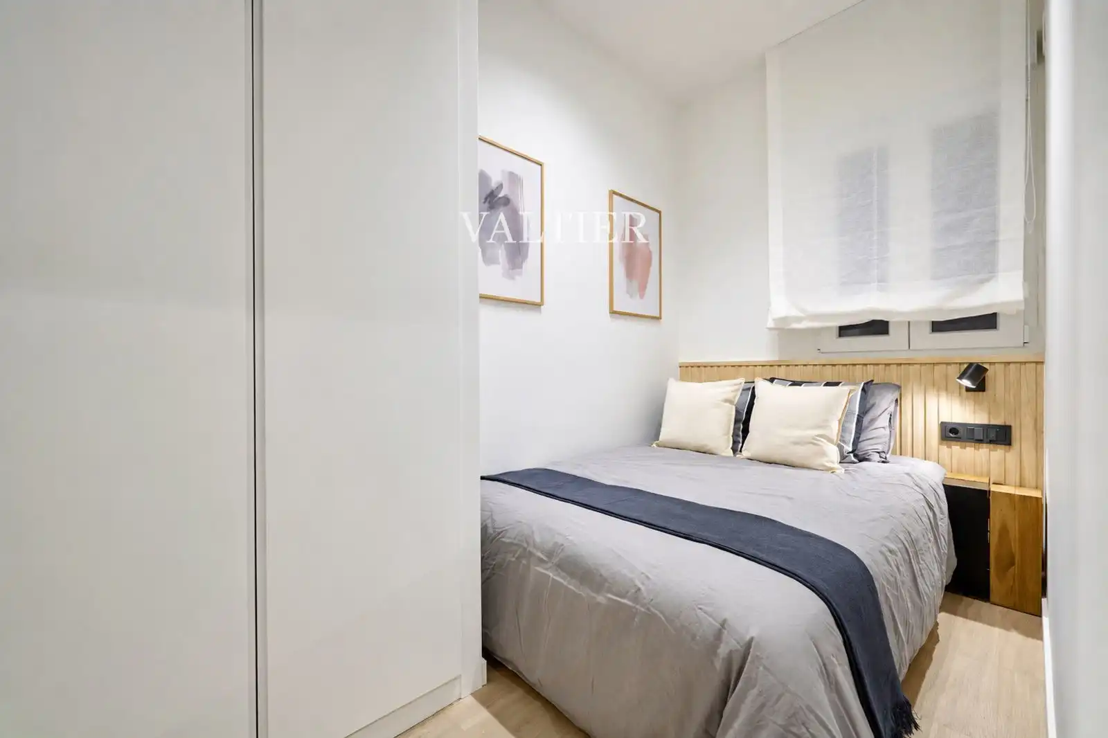 Schlafzimmer von Wohnung zur Miete in Madrid mit Klimaanlage, Möbliert und Haustiere erlaubt