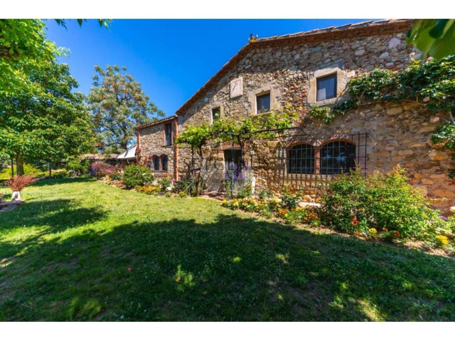 Exterior view of House or chalet for sale in Sant Feliu de Buixalleu  with Air Conditioner, Heating and Terrace