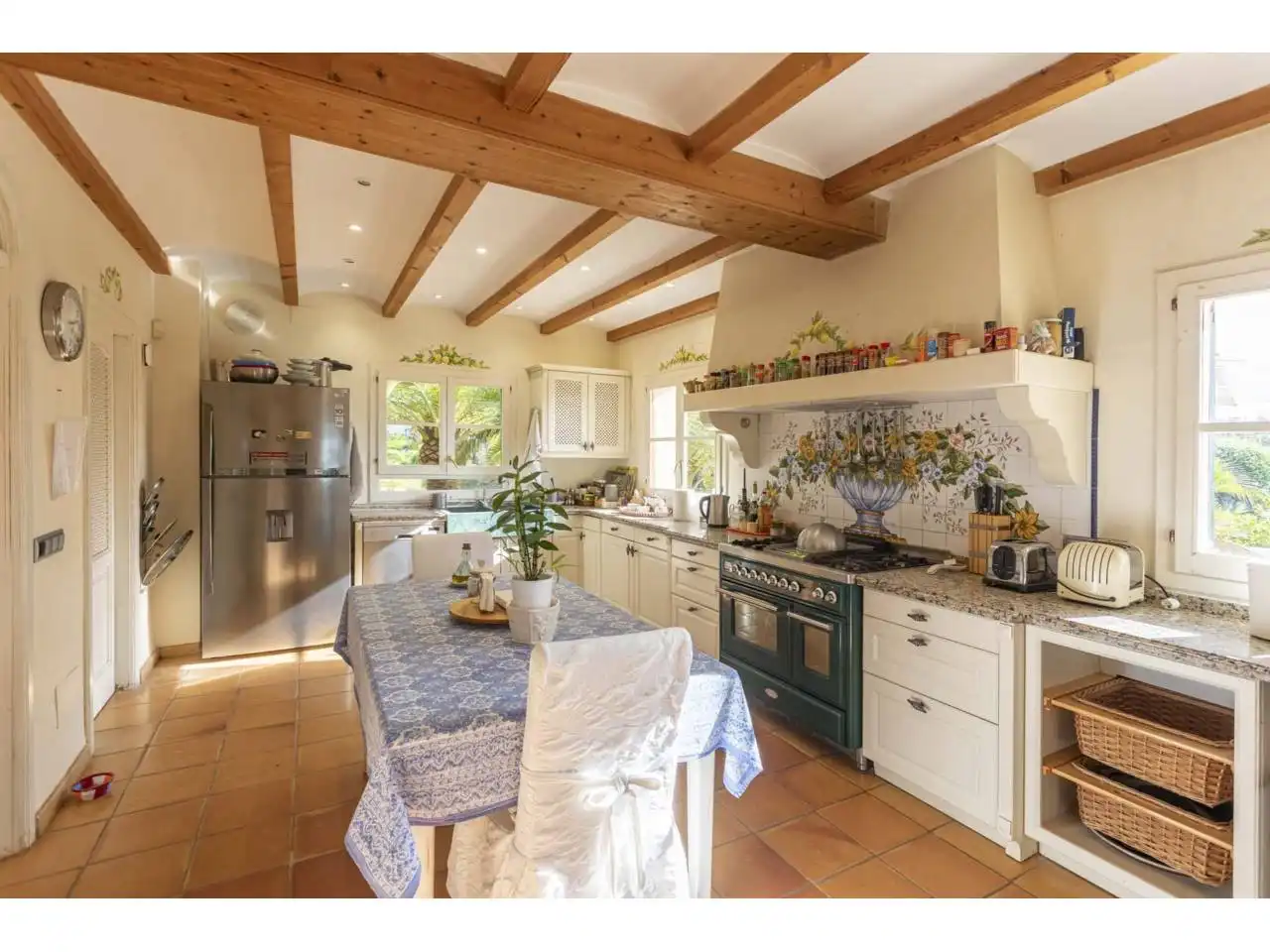 Cocina de Finca rústica en venta en Montuïri con Aire acondicionado, Calefacción y Jardín privado