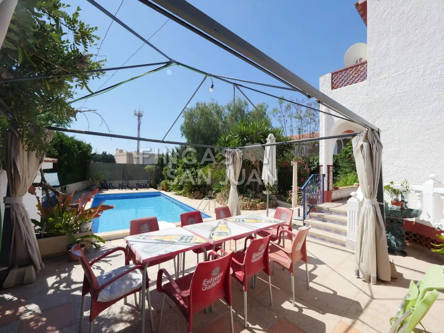 Terrassa de Casa o xalet en venda en Sant Joan d'Alacant amb Terrassa, Traster i Piscina