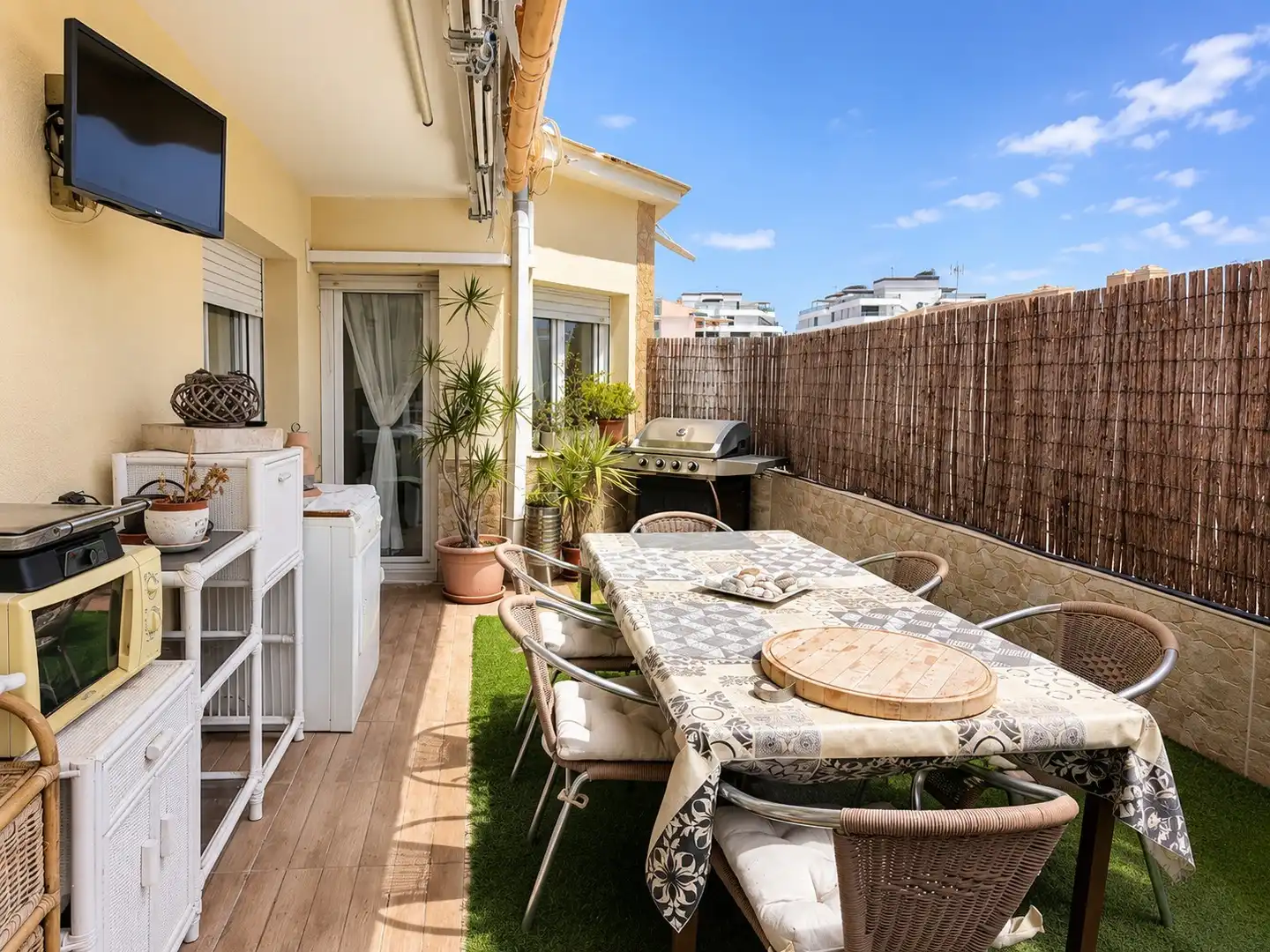 Terraza de Casa o chalet en venta en San Pedro del Pinatar con Aire acondicionado, Calefacción y Parquet