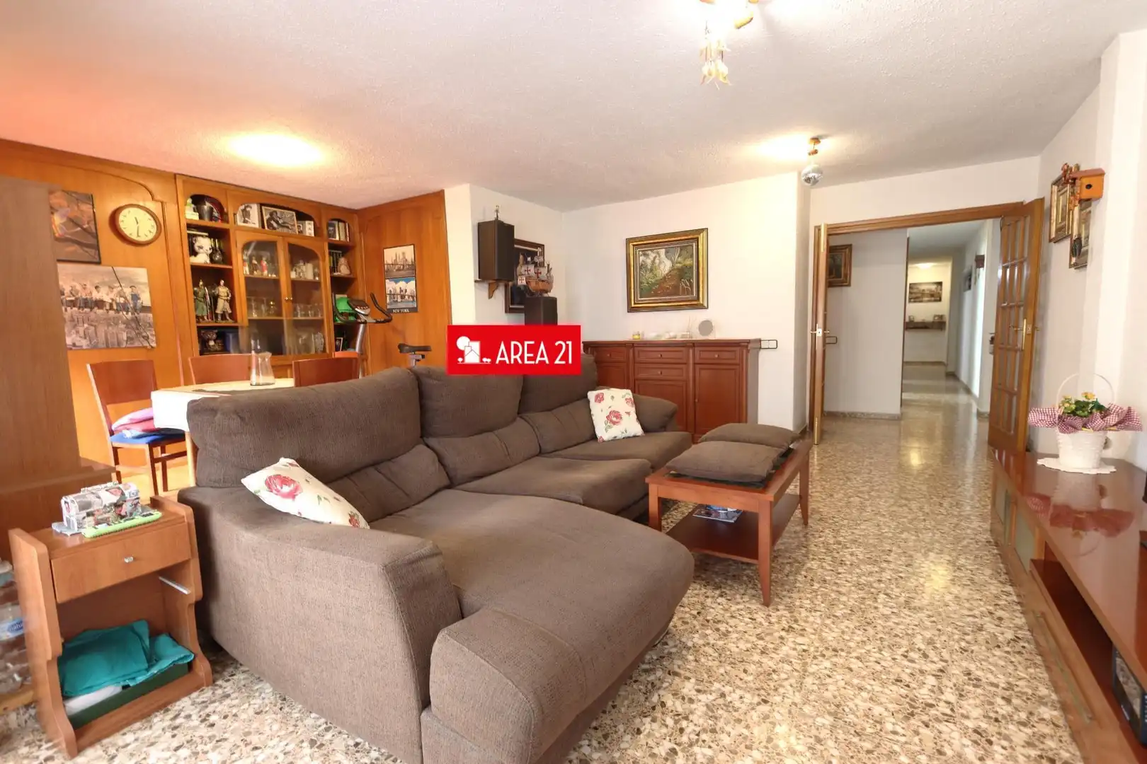 Sala de estar de Piso en venta en Valencia con Aire acondicionado y Balcón