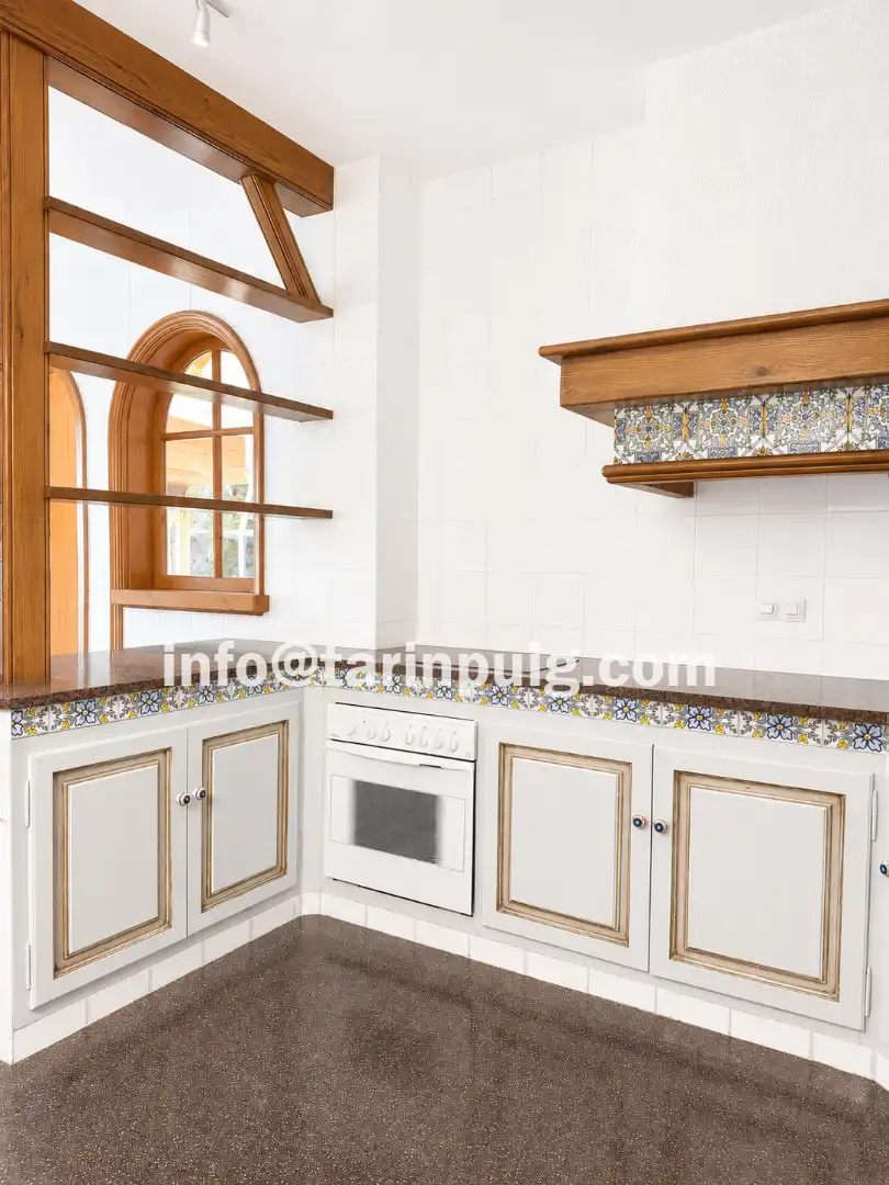 Cocina de Casa o chalet en venta en Begues con Aire acondicionado, Calefacción y Jardín privado