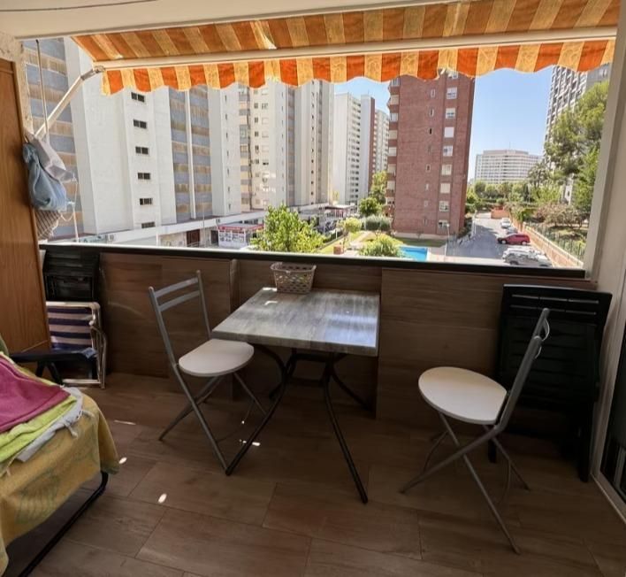Terrace of Flat for sale in Benidorm  with Air Conditioner, Terrace and Community pool
