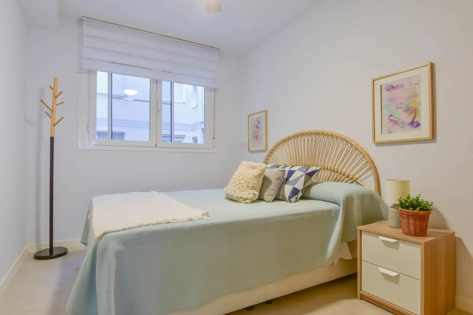 Bedroom of Flat for rent in El Puig de Santa Maria  with Air Conditioner, Heating and Private garden