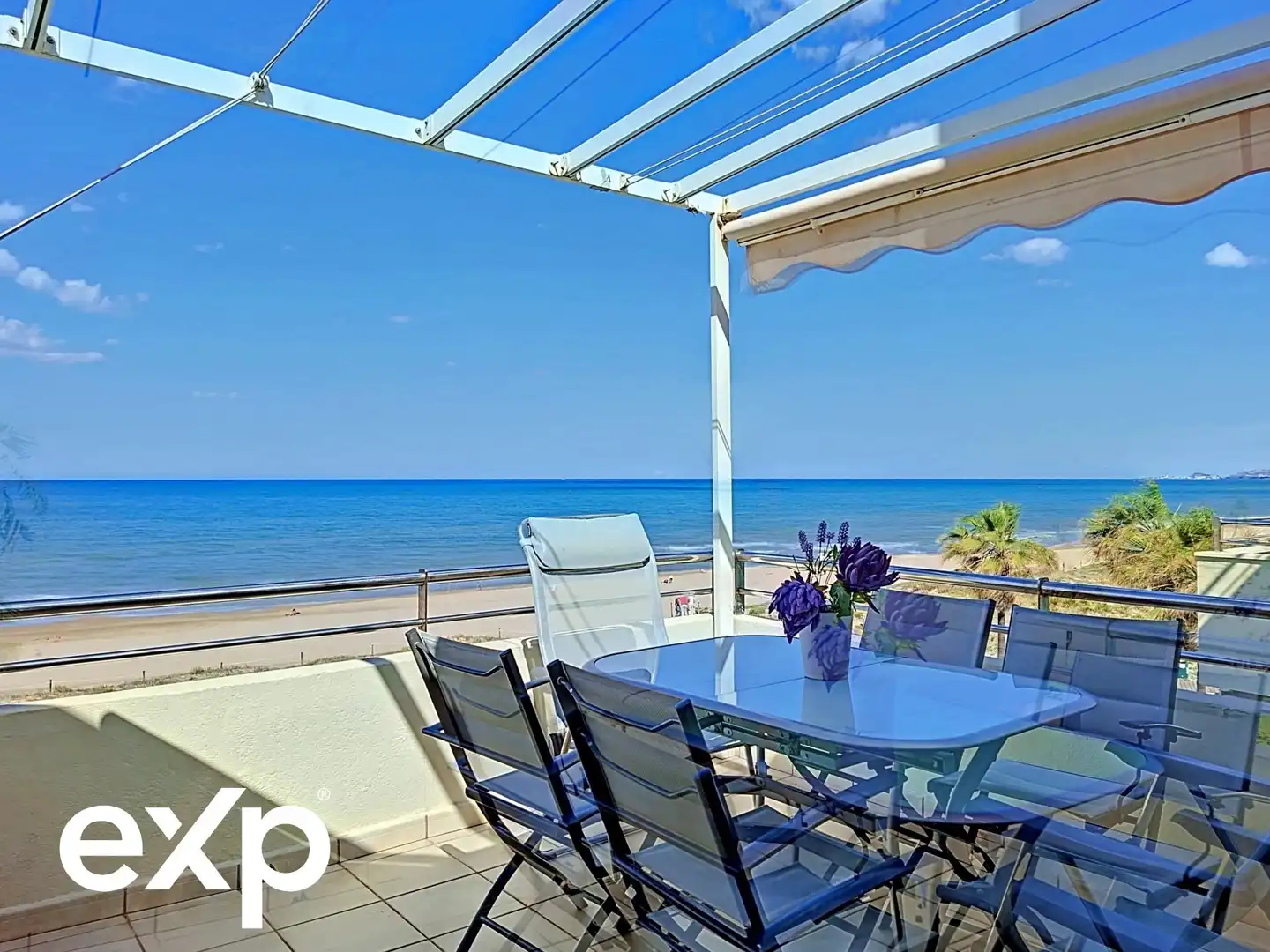 Terrace of Attic for sale in Oliva  with Air Conditioner, Heating and Private garden